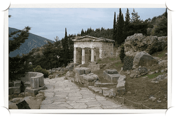 Священная дорога Дельфы 